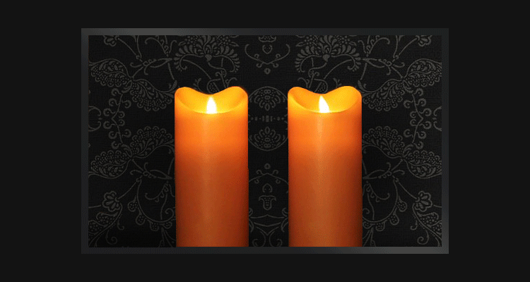 LED Kerze Visual effect simulated candle - LED Kerzen ✓ LED Echtwachskerzen inkl. Timer ✓ TEILEN und GEWINNEN