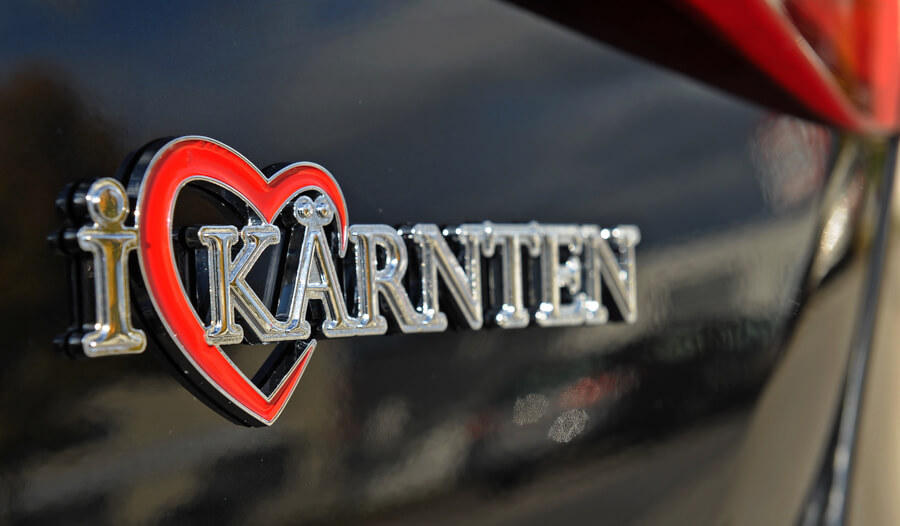 I Love Kärnten Autosticker www.iloveshop.at