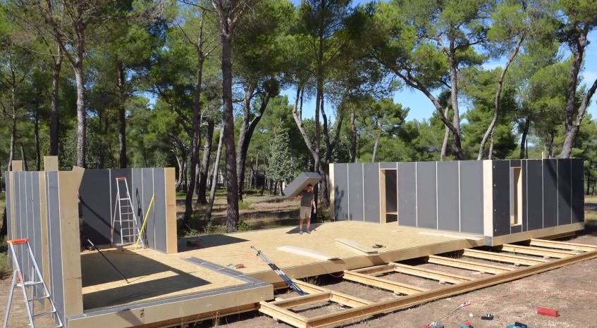 guenstiges haus selber bauen - 37.000 € PopUp House: Das DIY-Haus der Zukunft
