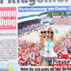 Beachvolleyball Klagenfurt am Donnerstag Freitag, Center Court