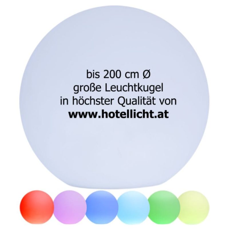 kugelleuchte garten 60 cm