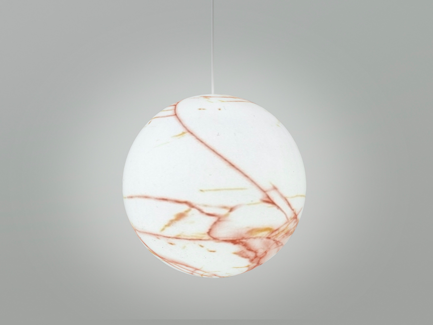 slide lampen slide mineral hanging lamp red marble - SLIDE Design News aus Milano - moderne Gartenmöbel