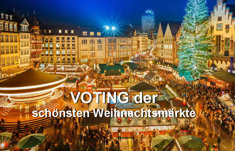 Voting der schönsten Weihnachtsmärkte Österreich - Presseteam Austria sucht die schönsten Weihnachtsmärkte 2018