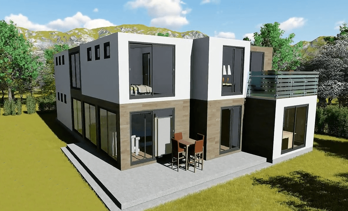 5 Container moderne Container Hñuser selber bauen - Top 10 Wohncontainer | Container Haus | Schiffscontainer Haus