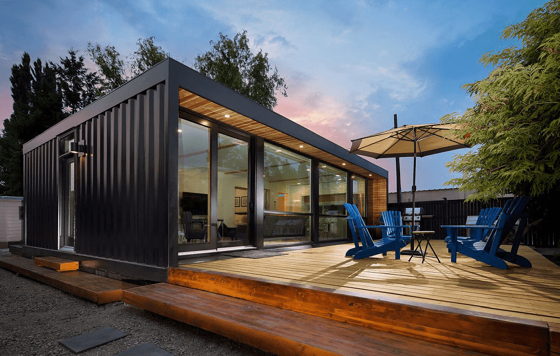 Container home mit terrasse veranda Containerhaus - Top 10 Wohncontainer | Container Haus | Schiffscontainer Haus
