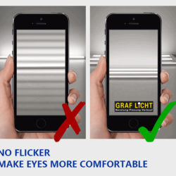 Flimmerfreie LED Beleuchtung ist wichtig für deine Gesundheit